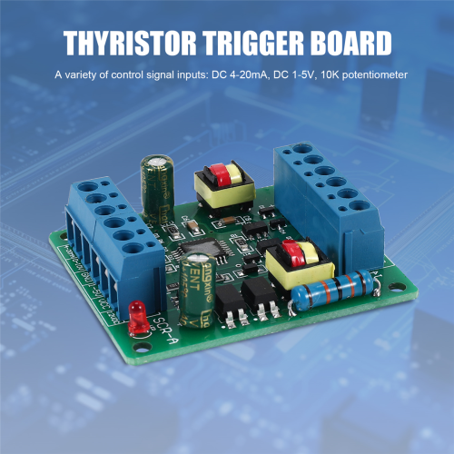 Tyristor-triggerkort SCR-A kan reglera spänning, med modul 2