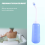 Ψεκαστήρας χειρός για πλύσιμο εγκύων, Bidet 500Ml, καθαριστικό μεγάλης χωρητικότητας 3
