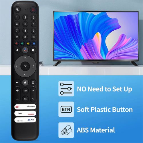 Replace RC833 GUB1 Remote Control for TCL QLED Smart TV 2