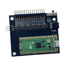Logic Analyzer V6.0 RP2350 Pico 2 400MHz 24 Channel Logic Analyser