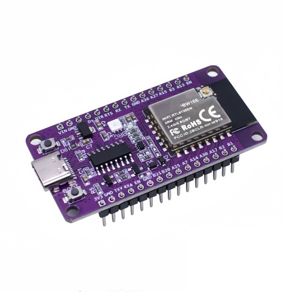 Photos - Other for Computer Merkloos RTL8720DN Dual-Band WiFi Bluetooth Module NICEMCU, Soldered 