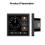 Tuya T3E Panel Switch Touch Screen Smart Control Panel Switch,White 3