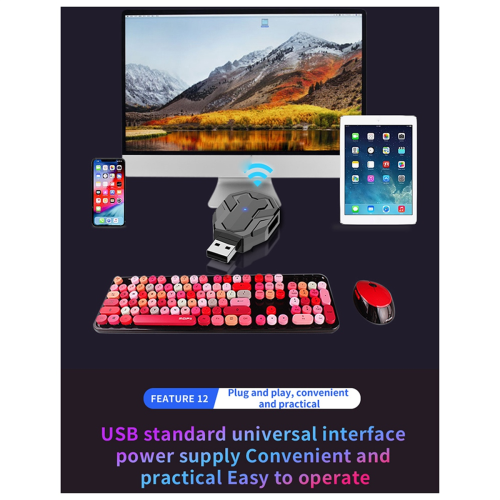 M1-Mini Keyboard & Mouse Converter Gaming Mouse & Keyboard Adapter 2