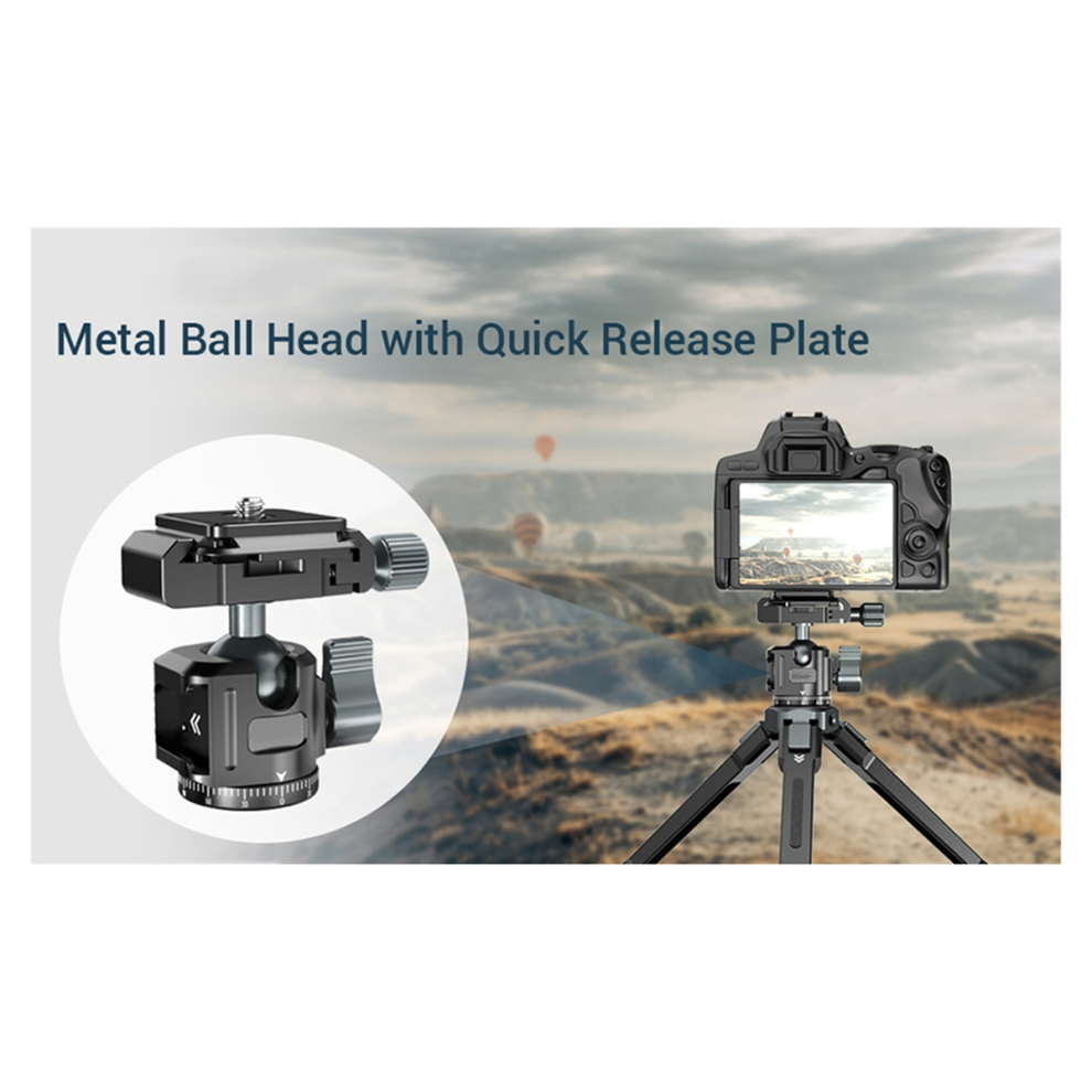 Universal Tripod Ball Pan-Tilt Quick Release 360 Ball Pan-Tilt 4851292883309