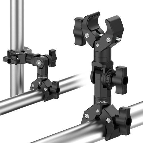 Double Clamp Mount Bracket Magic Arm Clamp for 2