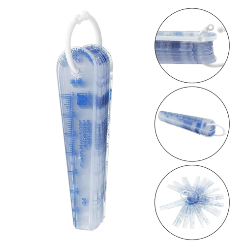 1-pack plastbladmått för tjockleksmätning 0,05-3 mm 1