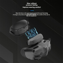 VR-kit för 3 flygglasögon med panna och huvudstöd