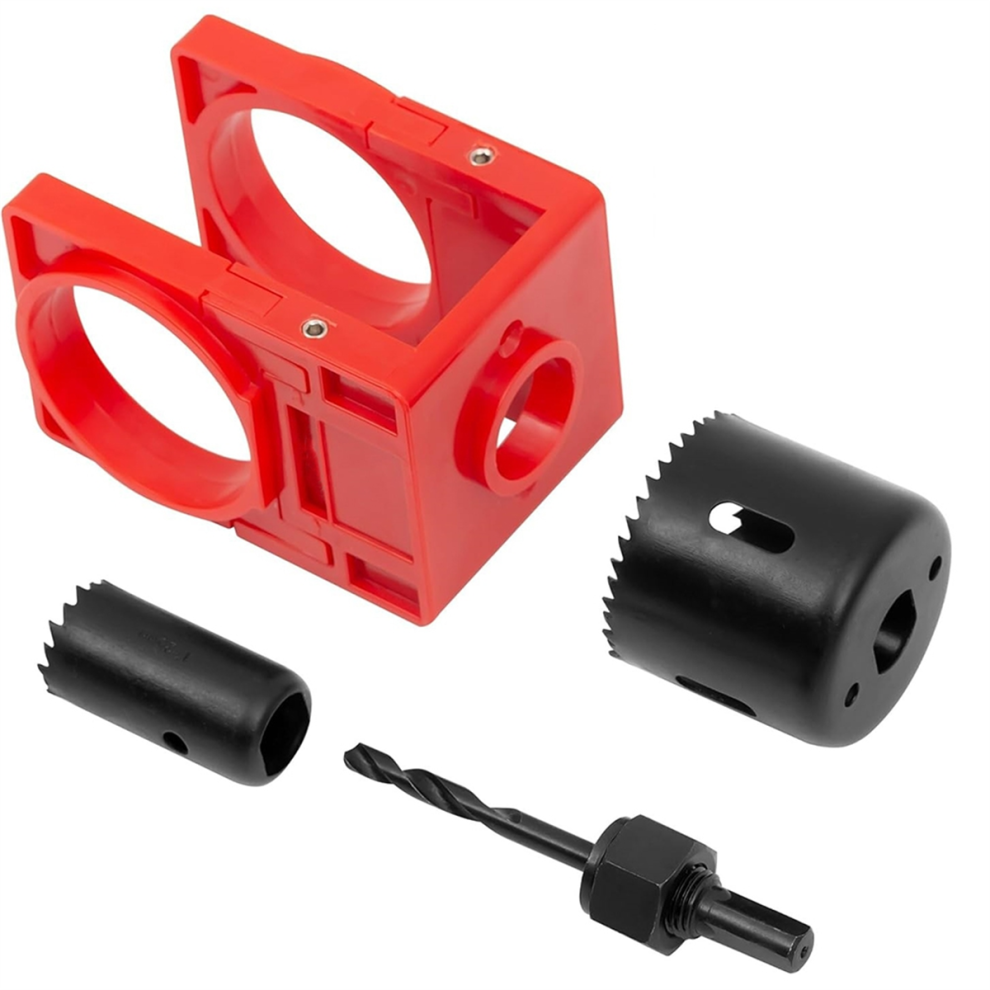 Photos - Diamond Core Bit / Milling Cutter Merkloos Metal Door Lock Hole Saw Door Knob Installation Kit 