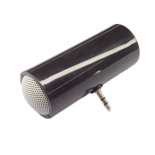 Mini-luidspreker 3,5 mm draagbare luidspreker Mini-versterkte luidspreker Zwart