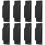 8PCS Shipping Container Air Vent Kit Black 4