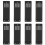 8PCS Shipping Container Air Vent Kit Black 3