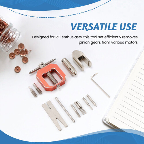 Rc Motor Gear Puller Tool Motor Pinion Gear Puller Remover set Rood 2