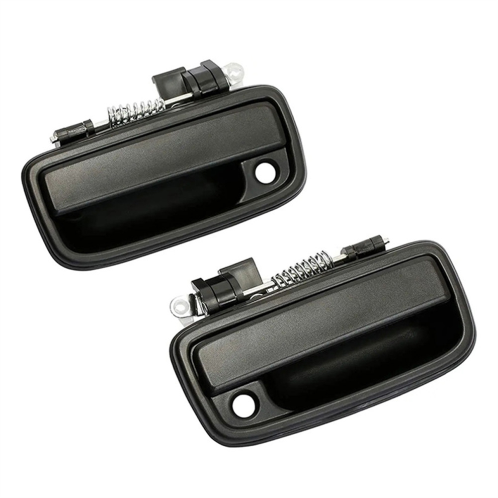 2Pcs Exterior Door Handle With Key Hole For Black 4851292889066