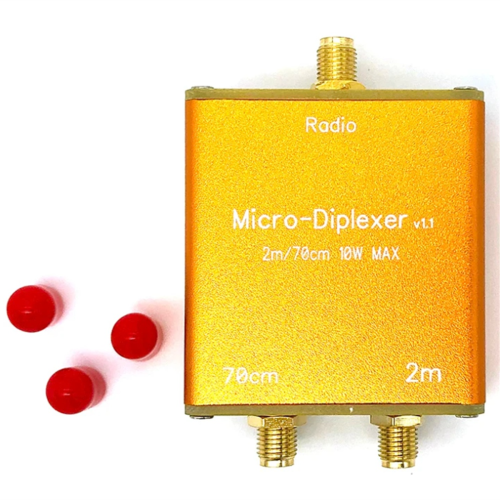 10W V/U 2m 70cm mikrotyp diplexer duplexfilter (med skal) 2