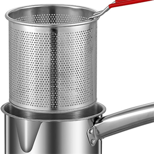 Friteuse 1,8 L, paniers multifonctions en acier inoxydable 2