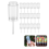 40Pcs Food Pusher Round Shaped Push-Pops Cake Cup with Lid 3