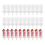 40Pcs Food Pusher Round Shaped Push-Pops Cake Cup with Lid 1