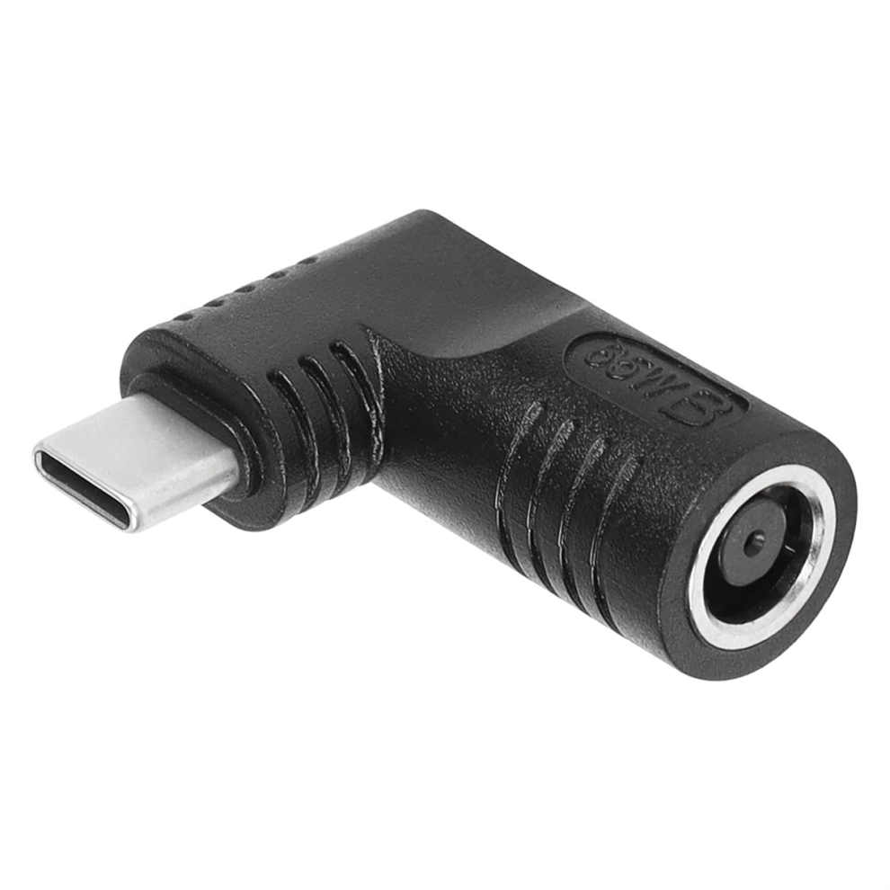 65W Pd Dc Female Input To Usb Type C Male Power Charging Adapter 4851292893544