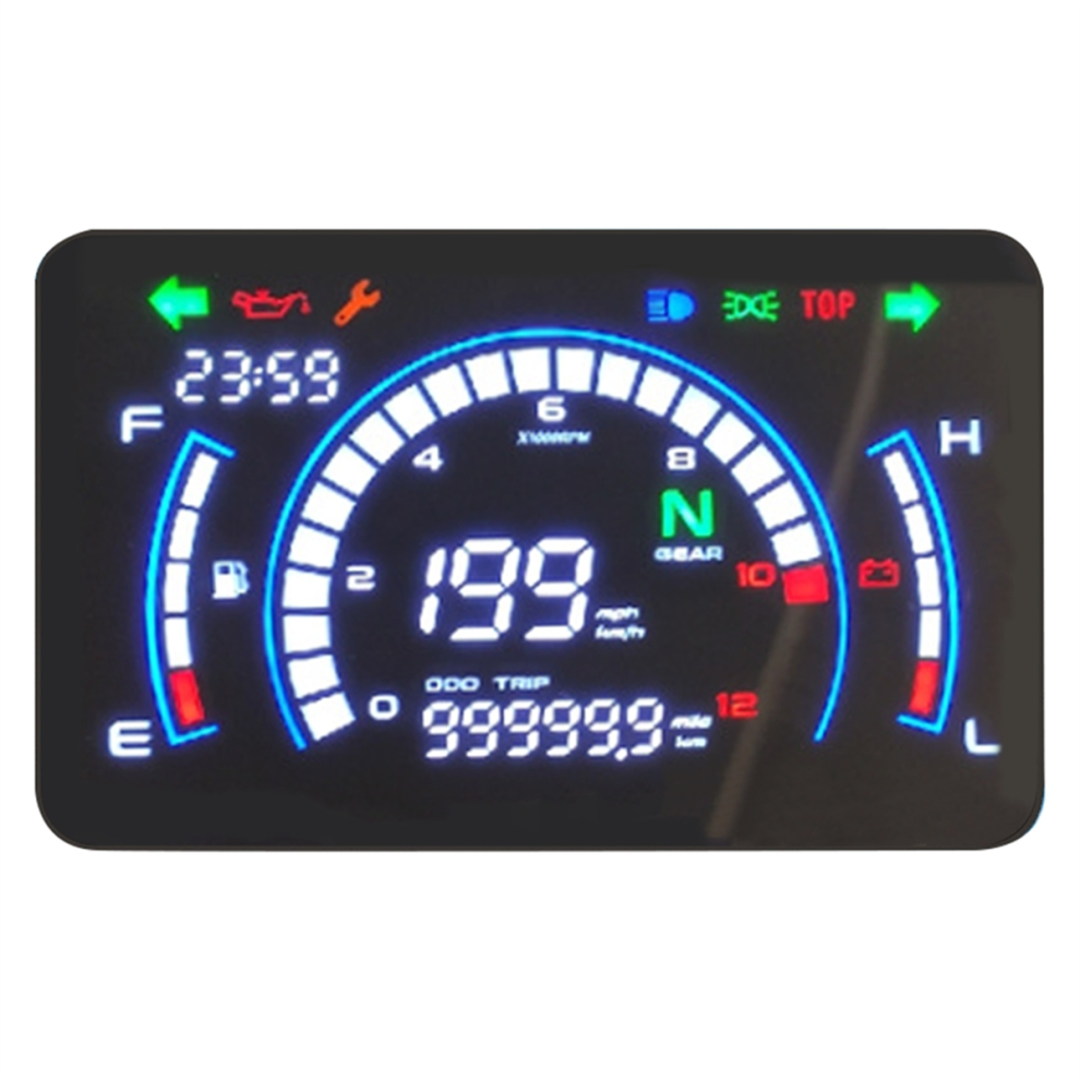Universal Motorcycle Speedometer Digital Panel For Dream Ex5 4851292895746