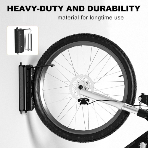 Support mural vélo -Crochet de rangement vertical - porte vélo maison charge 25 kg | Rakuten