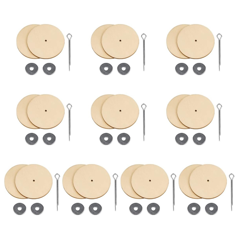 Photos - Doll Accessories Merkloos 10 Sets Doll Joint Connectors Cotter Pin, 12mm 
