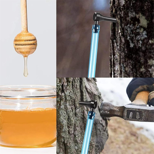 Lot de 12 robinets à sirop d'érable avec tubes de 24 pouces 2