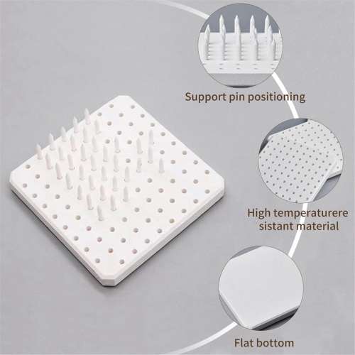Kiln Stilts Support Nails Pottery Firing Mat(1 Pack) 1
