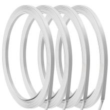 Witte veerstalen baleinen voor korsetten (22 yards)