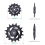 Σετ τροχαλιών τροχού 14T+16T για GX AXS Eagle 12 Speed T-TYPE 4