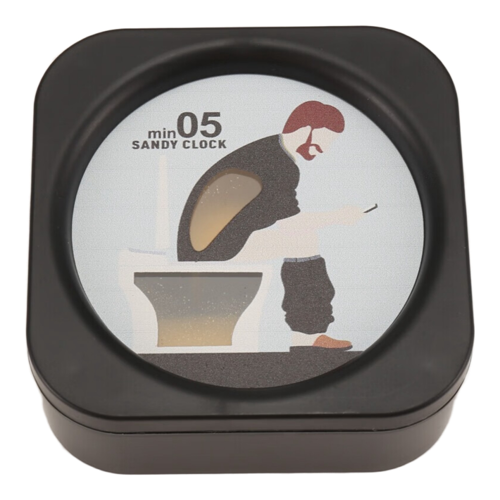 Cadeaux pour hommes, bas de Noël, sablier de toilette amusant