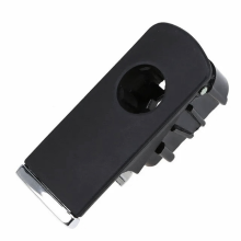 Bil vänsterstyrd svart handskfacklås lockhandtag för