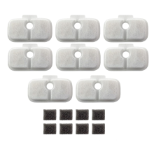 8er-Pack Filter für Dockstream Katzentrinkbrunnen PLWF005 PLWF115