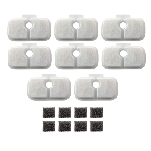 8er-Pack Filter für Dockstream Katzentrinkbrunnen PLWF005 PLWF115