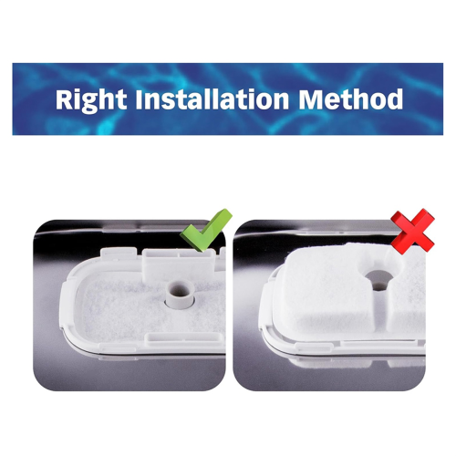 8er-Pack Filter für Dockstream Katzentrinkbrunnen PLWF005 PLWF115 2