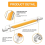 Λαμπτήρες LED R7S 118mm, 20W R7S, αντικατάσταση για λάμπες αλογόνου 200W, 2 τεμάχια 4