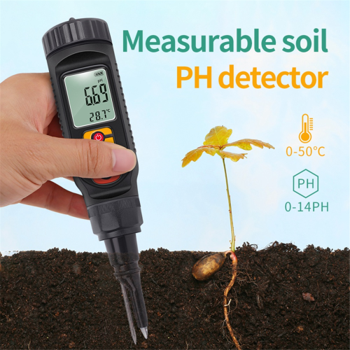 Digitales Lebensmittel-PH-Meter 0,00-14,00 für Fleisch, Käse, Brot, Analysegerät 2