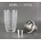 13Oz Glas Cocktail Shaker Set - Glasshaker Silver 3
