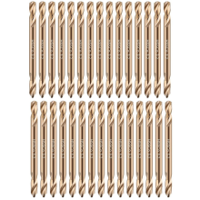 30Pcs 1/8In Cobalt Drill Bits Double End Drill Bits