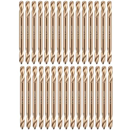 30Pcs 1/8In Cobalt Drill Bits Double End Drill Bits