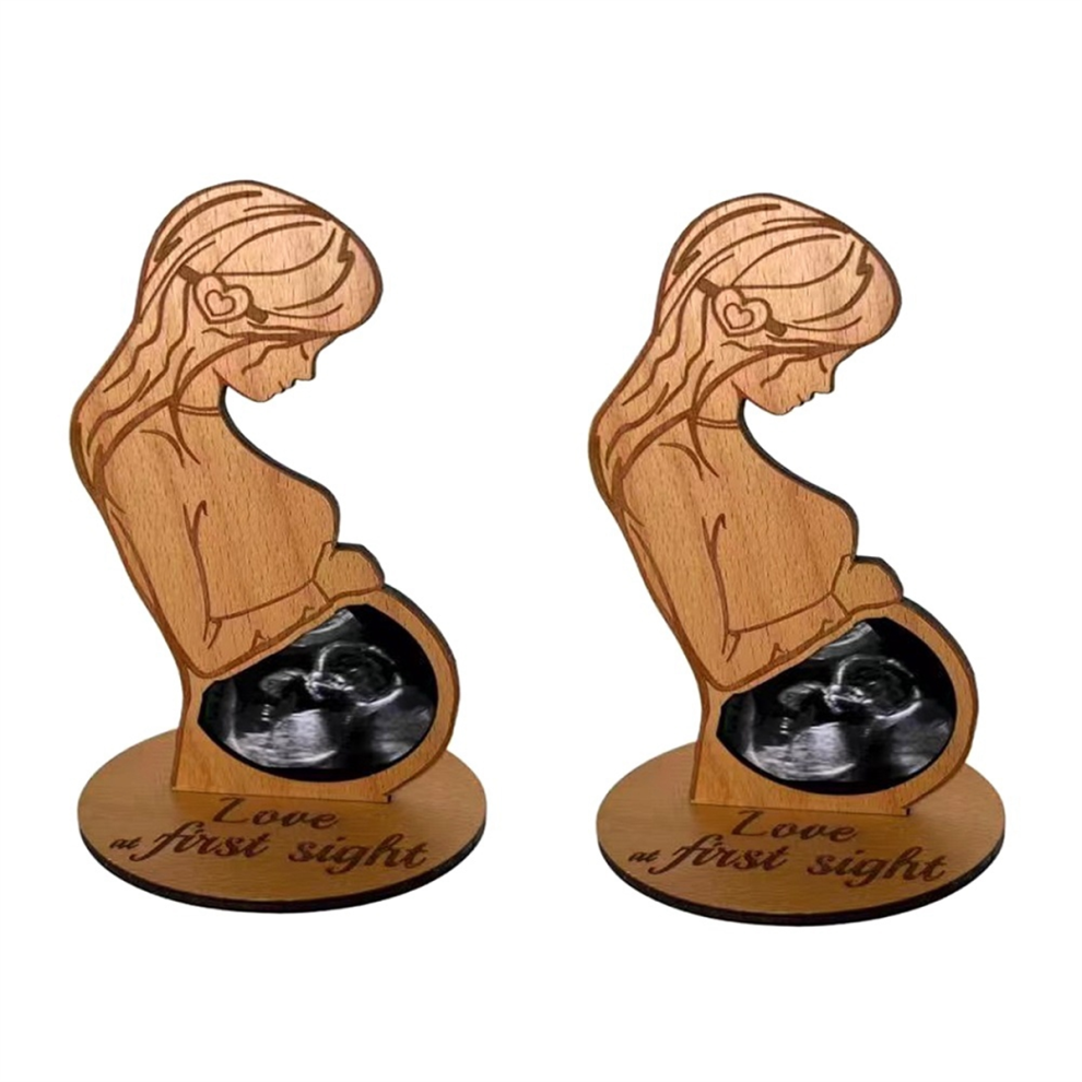 Cadre photo échographie pour femme enceinte, cadeau pour une première maman