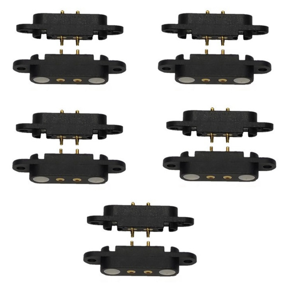 Connecteur Pogo mâle/femelle 5 paires pour chargeur de voiture