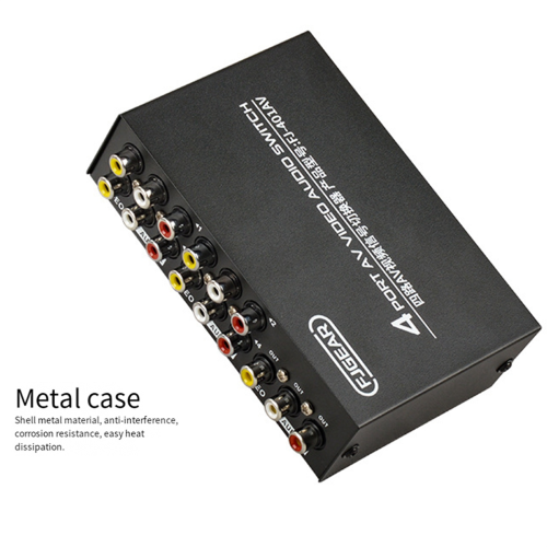 AV Switcher 4 Into 1 Out Av Head Interface Switcher