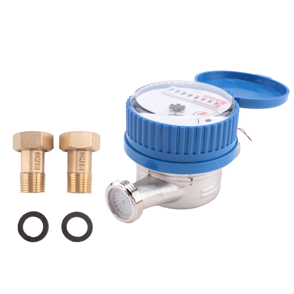 Photos - Tap / Valve / Fitting Merkloos Single Jet Water Meter Brass Water Meter