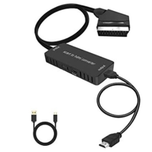 Scart till -konverterare stöder 1080P HD-konverteringsadapter
