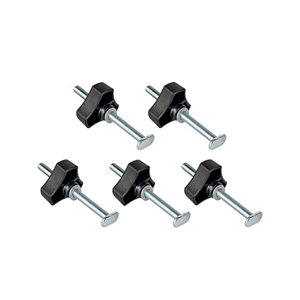 5Pack M8 4Inch T Slot Bolts With Washers T Track For Woodworking Jigs 4851292831744