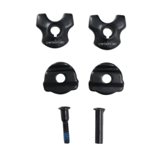 Fietszadelpenklem voor carbon zadelrails adapter 7x9mm ovaal/rond