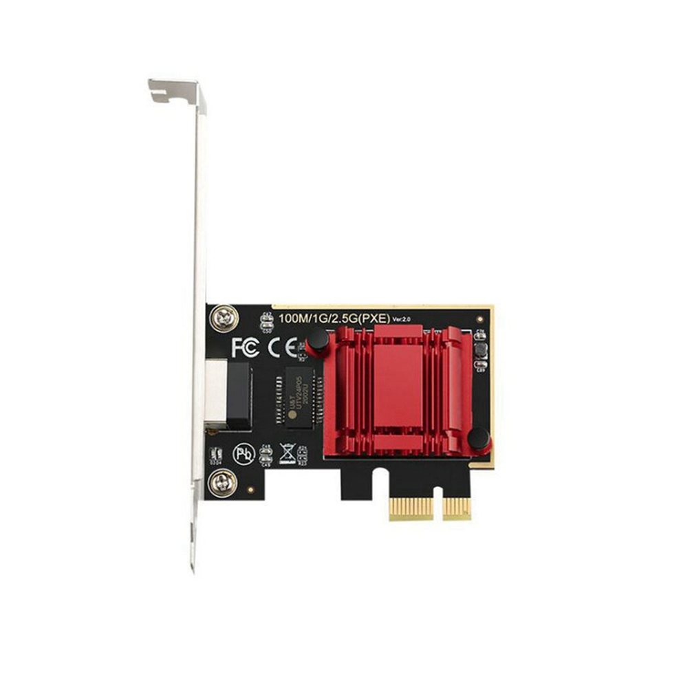 Photos - Other for Computer Merkloos 2.5G PCI-E to RJ45 Wifi Receiver Gigabit Diskless Network Card for PC 