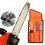 Chainsaw Field Sharpening Kit, Chainsaw Chain Sharpener Round Files 6