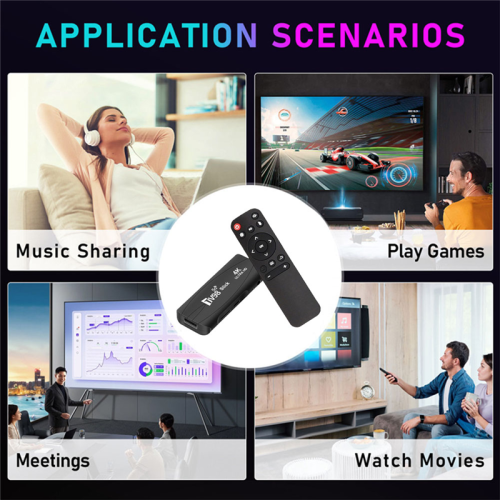1G+8G Android 12.1 2.4G 5G WiFi Android Smart TV BOX (EU-kontakt)