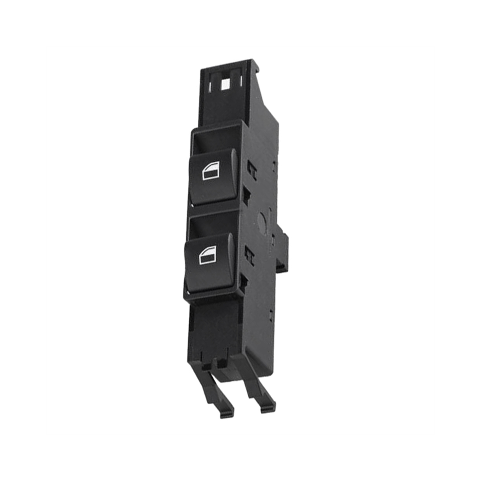 For E46 Coupe 1999-2006 Front Left Power Window Switch Black 4851292827815